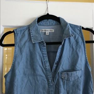 Abercrombie chambray dress